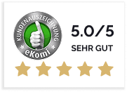 ProvenExpert Badge fuenf von fuenf - sehr gut - Goldankauf Johannsson